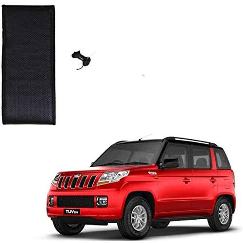 Kozdiko Faux Leather Black Stitchable Steering Wheel Cover for Mahindra TUV 300