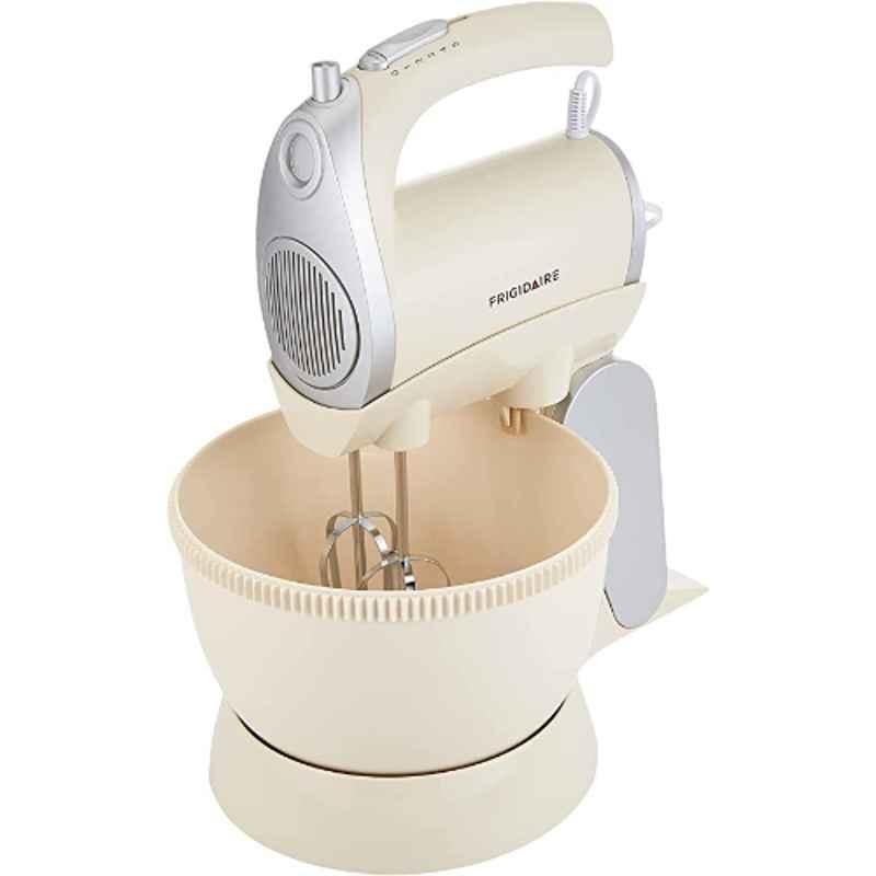 Frigidaire 300W Off White Hand Mixer with Rotating Bowl, FD5122