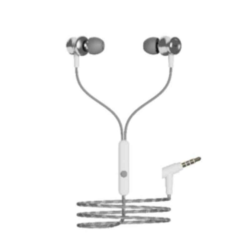 boAt Bassheads 152 Black Wired Headset with Mic