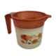 Joyo 2 Pcs 20L Plastic Brown Bucket & 1500ml Matching Mug Set