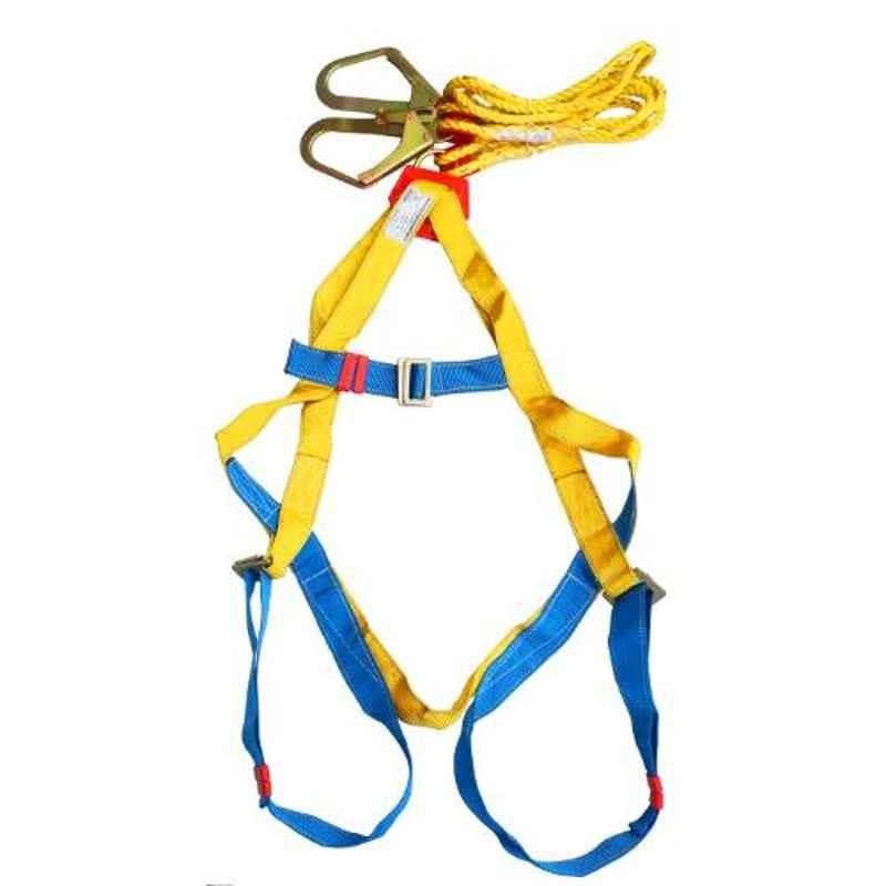 Arcon Double Rope Full body with Scaffold Hook Safety Belt, ARC-5113