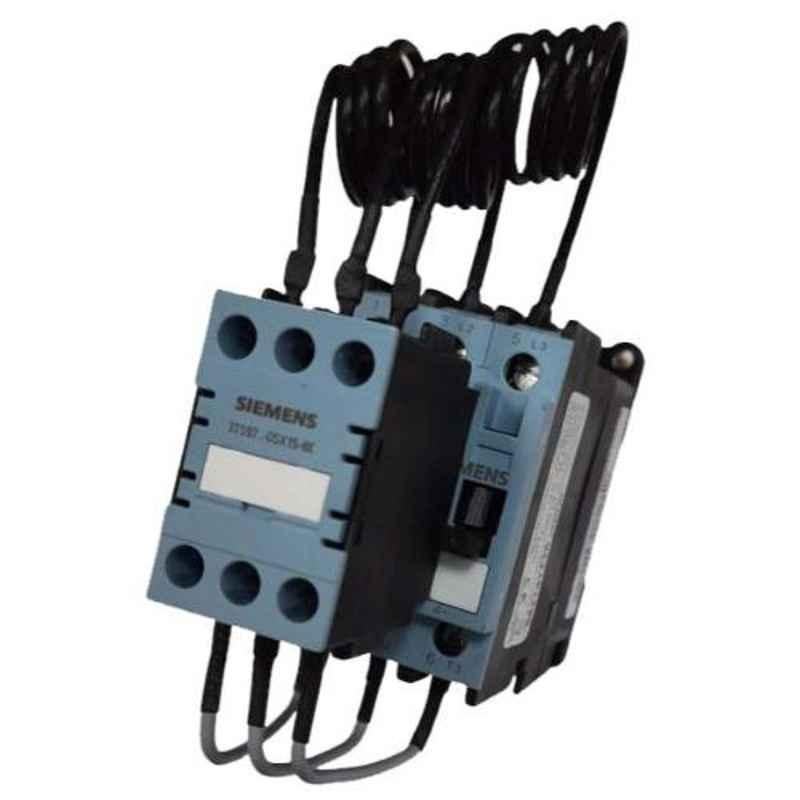 Siemens 110V 12.5kVAR Capacitor Duty Contactor, 3TS12000AF058K