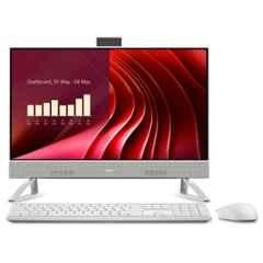 Dell AIO EC24250 23.8 inch FHD Pearl White All-in-One Desktop with Intel Core i5-1334U/8GB/DDR5/512GB/SSD/Windows 11 Home & 3 Years Warranty