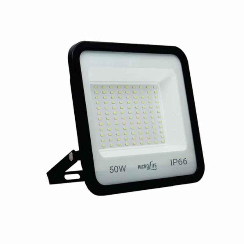Microlite 100W 85-277 VAC 3000K SMD LED Flood Light, M-FL100WSMD-W