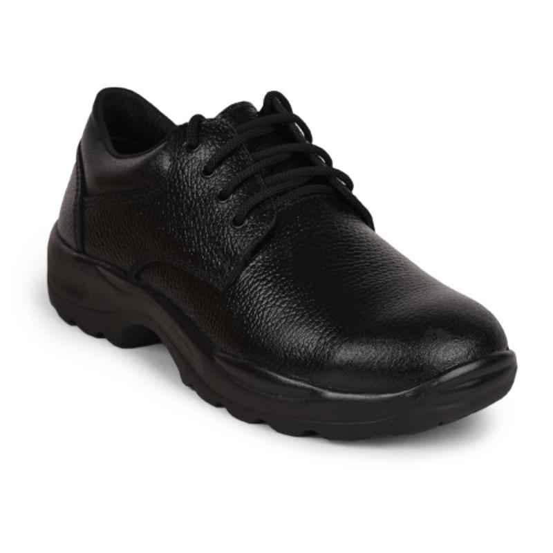 Liberty Freedom SHAKTI01 BUFF Steel Toe Black Work Safety Shoes, LIB-SK01, Size: 10