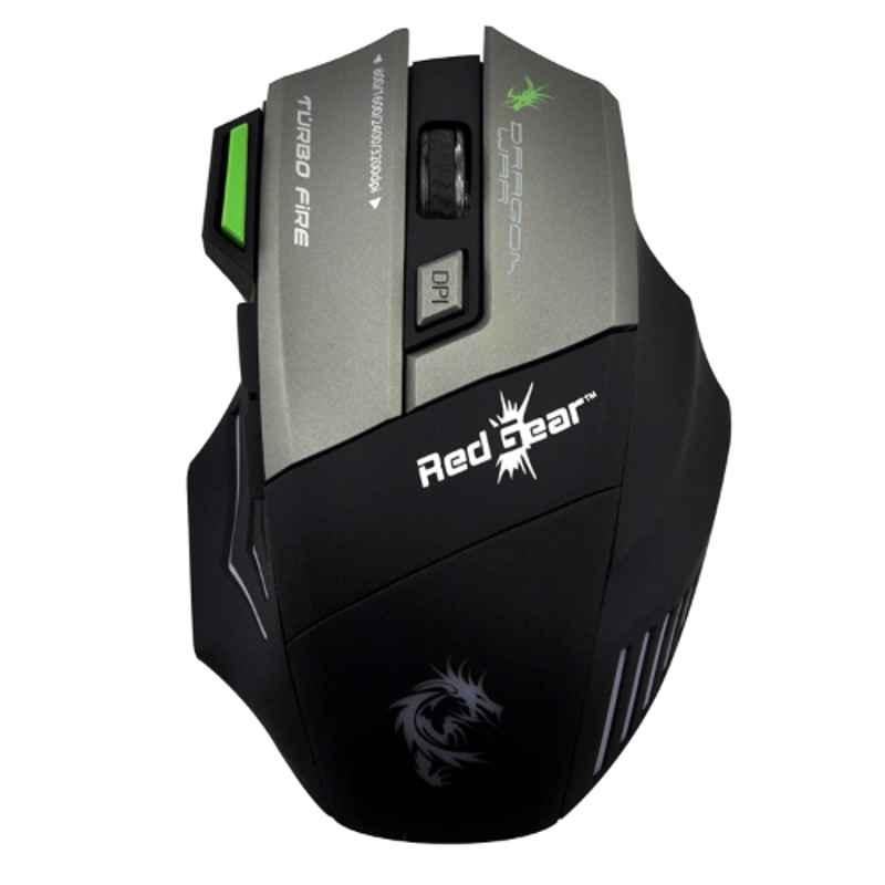 Redgear Dragonwar ELE-G9 Thor Blue Track & Blue Sensor Gaming Mouse with Macro Function