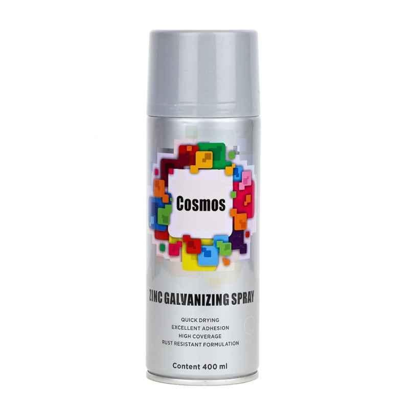 Cosmos 400ml Zinc Galvanizing Spray Paint, 501