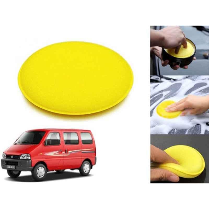 Auto Pearl Polyurethane Beige Washing & Waxing Polish Foam Sponge for Eeco