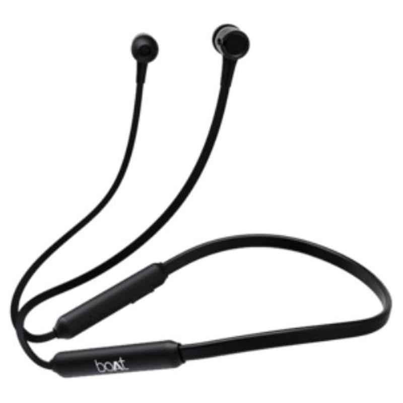 boAt 102 Wireless Black Headset with Mic