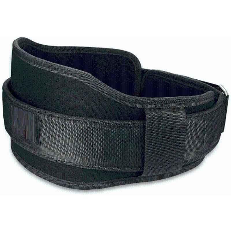 QUIT-X Black Advanced Breathable Lower Back Lumbar Support for Active People, Size: Free
