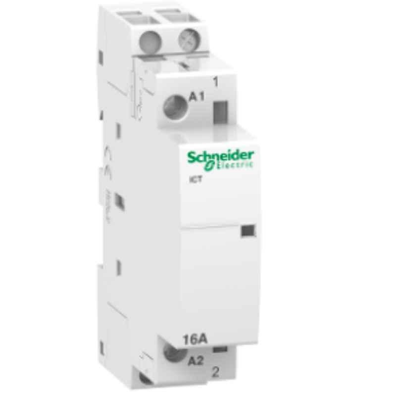 Schneider Acti9 220V 1-NO White 1 Pole Contactor, A9C22511