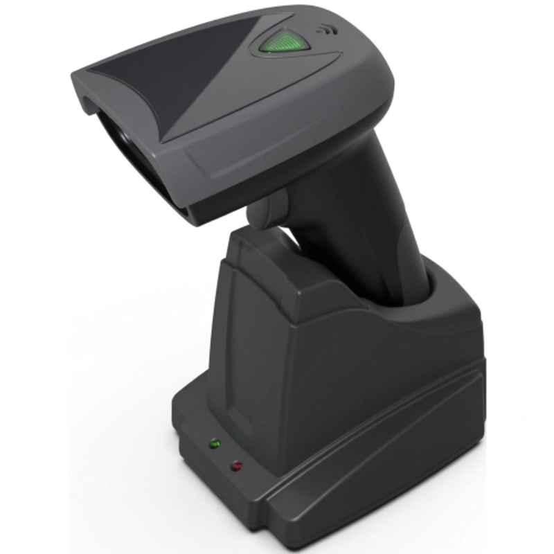 Wepsol SKANIA 760 HW 300 scan/sec Wireless Barcode Scanner with Charging Cradle & 30m Range