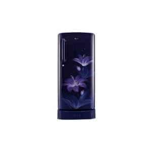 LG 190L 5 Star Blue Glow Smart Inverter Refrigerator, GL-D201ABGY