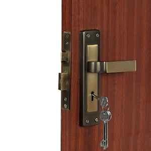 Saze 70mm ‎Stainless Steel ‎Antique Finish Mortise Door Lock for Main Door, CRZ026