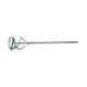 Krost Paint Mixer Rod, Stirrer Rod For Drill Machine/Rotary Hammer (15 inchX 3 inch, Medium, Steel Sliver)