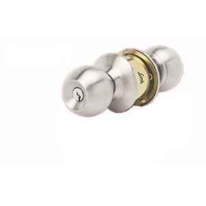 Screwtight 2.3 inch Zinc Glossy Round Victorian Mortise Door Knob Set,  Z080201PBL