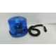 Modified Autos Revolving Light 12V 6 inch Blue Magnet Mount Bulb Type Base for All Vehicles-Ambulances