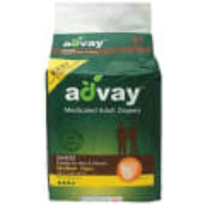 Advay 10 Pcs 71-114cm Medium Adult Diaper Set