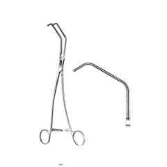 Alis 26.5cm/10 1/2 inch Satinsky Tangenital Occlusion Vascular Clamp, A-GEN-613-26