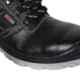 Hillson Soccer Steel Toe Black Work Safety Shoes, Size: 9