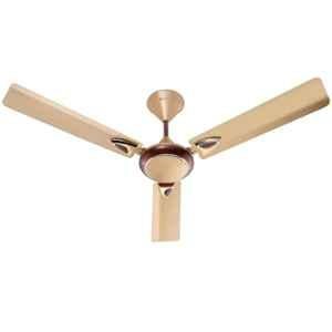 Relaxo Fiesta 50W Beige & Brown High Speed Anti Rust Ceiling Fan, Sweep: 1200 mm (Pack of 3)