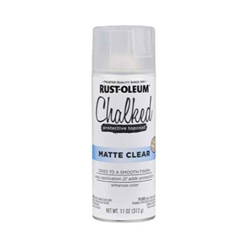 Rust-Oleum 11 Oz Clear Chalked Sealer Topcoat Spray Paint, 302599