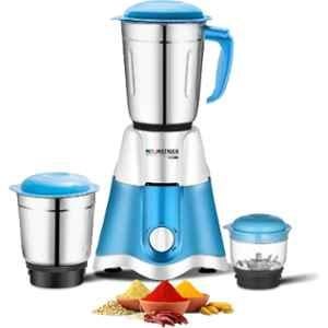 Moonstruck Suprimo Star 3 750W ABS Blue  Mixer Grinder with 3 Jars