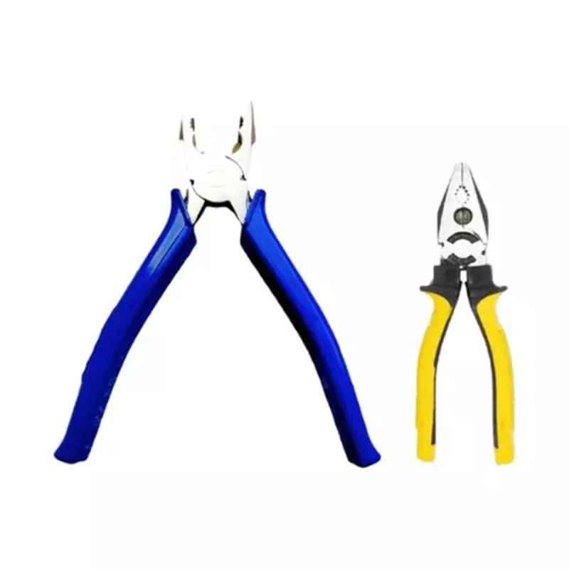 Sky Blue 2 Pcs 7.8 inch Lineman Plier Combo, SBE_PLIER_COMBOS_COMBO_024
