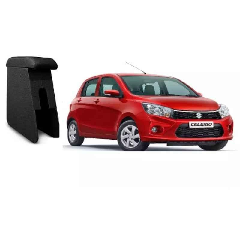 Sca Black Wooden Maruti Suzuki Celerio Old Model Armrest Console