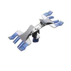 Glassco Silicon Sleeve & Mild Steel Burette Clamp, 320.303.02 (Pack of 6)