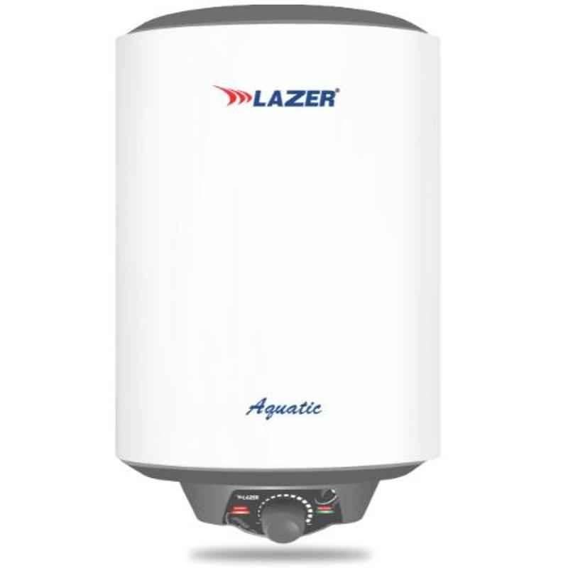 Lazer Aquatic 25L White & Grey Electric Storage Water Heater