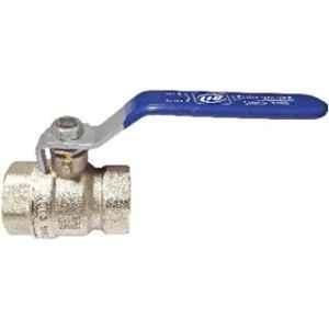 Lehry Valves 50mm Forged Brass 2 Way Nickel Plated Ball Valve, LIV-BLV-BS-001