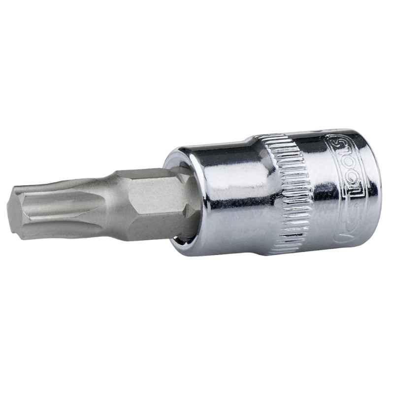 KS Tools T40 CrV Chromeplus Socket Bit for TX Screws, 918.1492