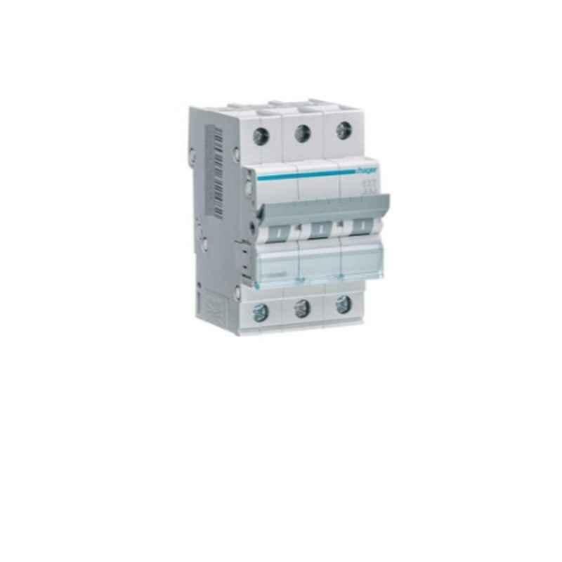 Hager 40A 3Pole Isolator Modular Break Switch, SBN341N