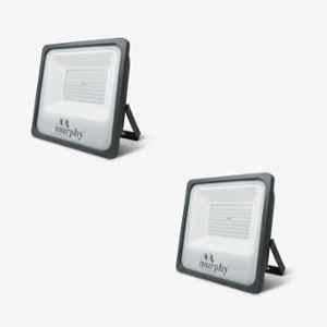 Murphy 150W 6500K Aluminium Cool White LED Flood Light for Outdoor (Pack of 2)