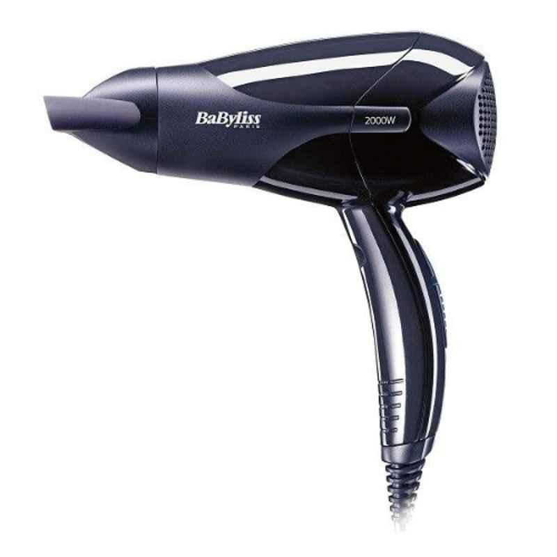 Babyliss 2000W Black Quick Hair Dryer, D212SDE