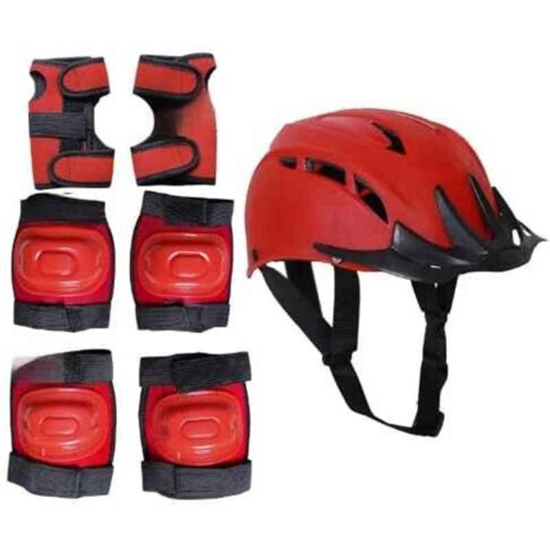 RB International Red Latest Design New Multipurpose Cycling Skating Kit-582 Skating Kit