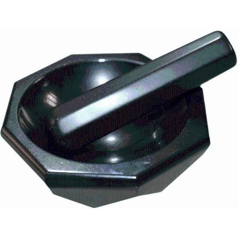 Lark 6 inch Agate Black Mortar & Pestle