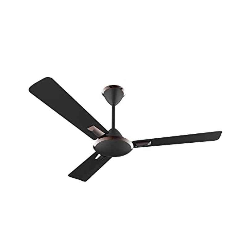 Crompton Premion Aura 44W 390rpm Onyx 3 Blade Ceiling Fan, CFPRAURPM36ONXAD1S, Sweep: 900 mm