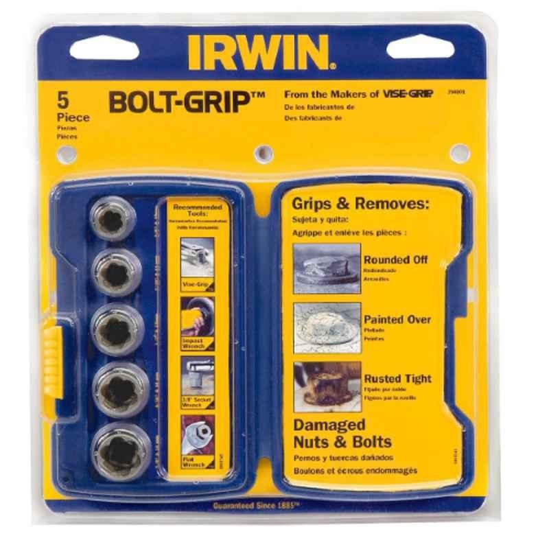 Irwin 5Pcs Bolt-Grip Base Set, 10504634