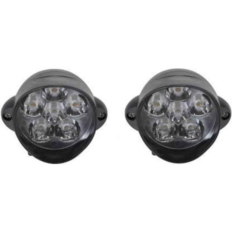 JBRIDERZBike 6 Led Hybrid 2 Pcs Set Fog Light For Ducati Hypermotard 1100 S