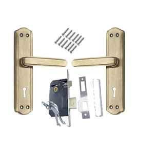 Ojass 7 inch Alloy Steel Mortise Door Lock Set, BML65L+S05MAB