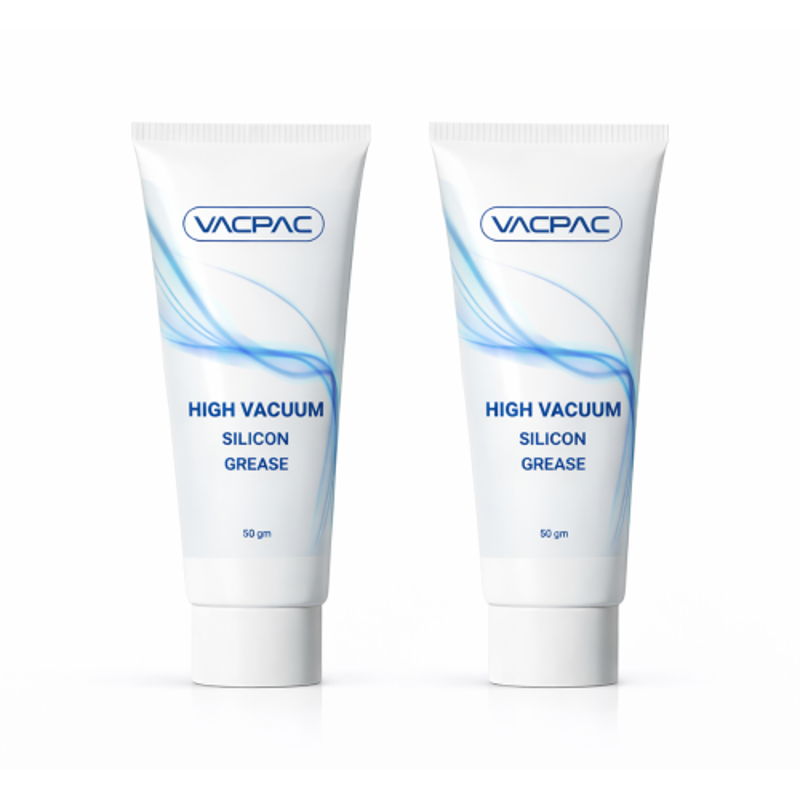 VACPAC 50g High Vacuum Silicone Grease for Sealing, Protecting & Lubricating (Pack of 2)