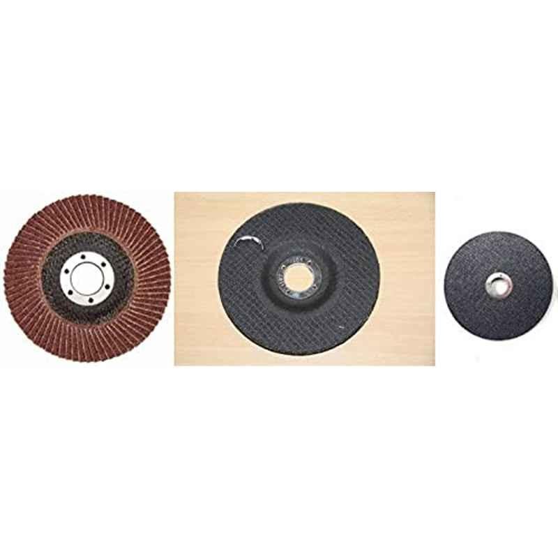 Abbasali 6pcs Metal Cutting, Metal Grinding And Metal Polishing Disc Set