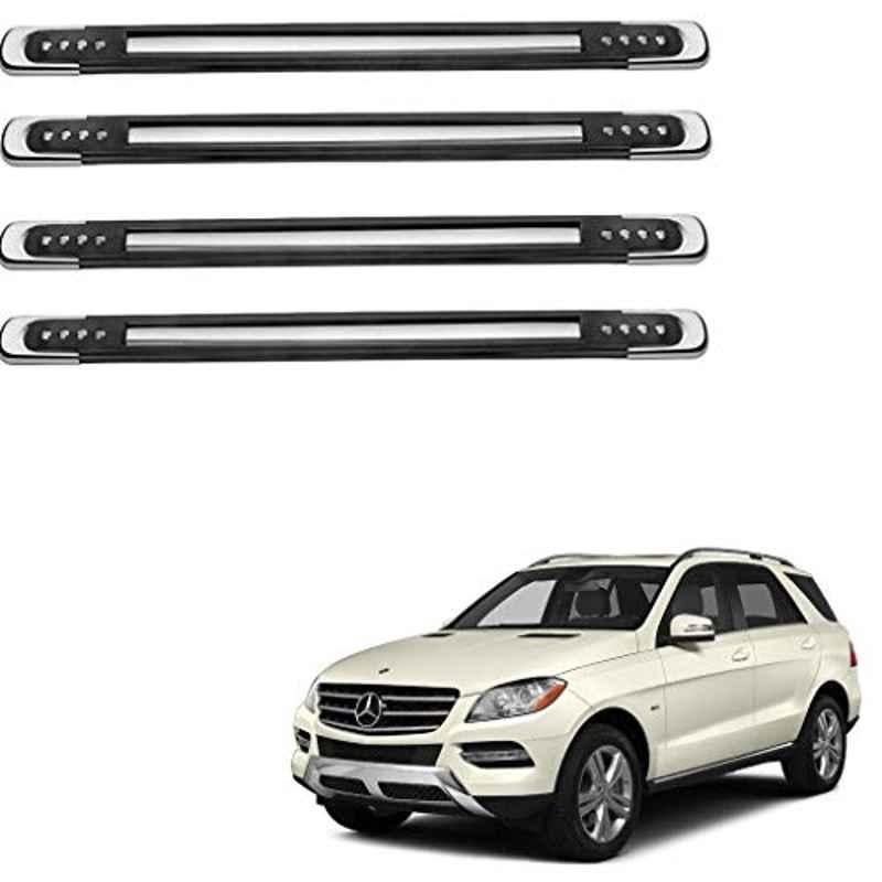 Kozdiko 4 Pcs Designer Black Bumper Protector Set for Mercedes Benz GLC-Class