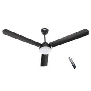 Airelec Gloria Stylo 28W 350rpm 5 Star Smoke Brown 3 Blade BLDC Ceiling Fan with Remote & 2 Years Warranty, AIRCFH1-03, Sweep: 1200 mm