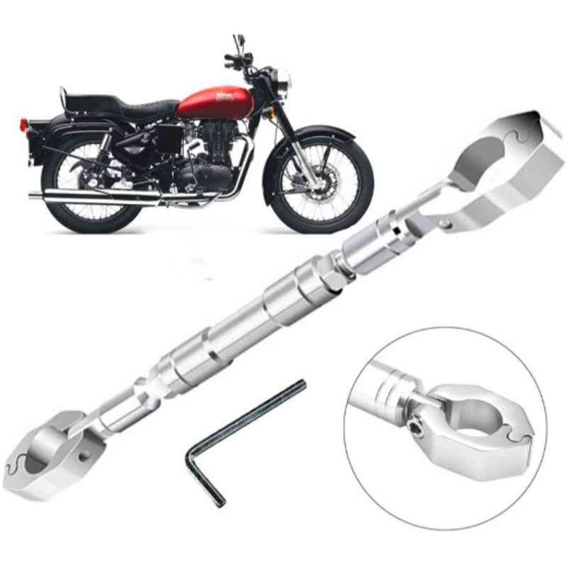Auto Pearl Aluminium Multicolour Motorcycle Handlebar Middle Rod for Bullet-350-New-BS6