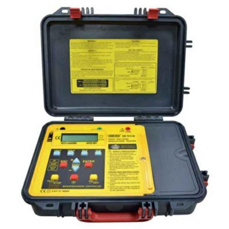 Kusum Meco KM 7015 IN Automatic 15 KV High Voltage Insulation Resistance Tester