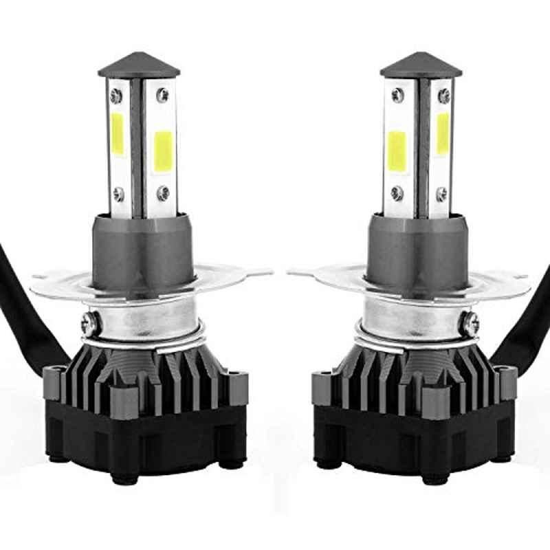 Oswin gold Os-M3N2 2 Pcs Led H4 Headlight Conversion Kit White Lamp Bulbs For Front Fog Headlamp For Cars And Bike (45W)