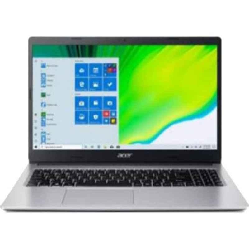 Acer Aspire-3 A315-23-R6ZC Ryzen 5/8GB DDR4 RAM/512GB SSD/Windows 10 & 15.6 inch Display Pure Silver Laptop with Bag, NX.HVUSI.00E